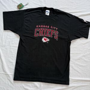 Vintage Kansas City Chiefs Heavyweight Pro Player Embroidered T-Shirt - L